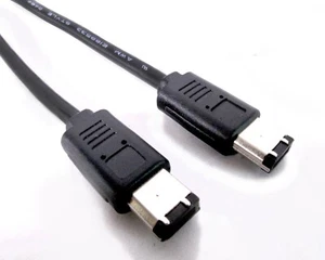 2 ft. Firewire 6-Pin to 6-Pin Male IEEE 1394a Cable - Picture 1 of 1