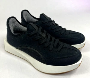 Womens Allbirds Risers Blizzard Sole 10 US 40 EU Black Sneakers Platform Chunky - Picture 1 of 7