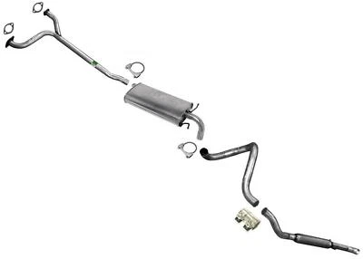 Sistema de escape de tubo de escape silenciador Lincoln Town Car 1998 1999 2000 2001 2002 Foto 1 de 4