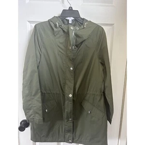 Time & Tru Damen Jacke leicht olivgrün windabweisend Mantel Small 4-6 - Bild 1 von 6