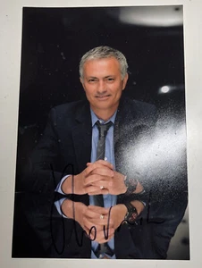 JOSE MOURINHO SIGNED AUTOGRAPH CHELSEA MANAGER 9X6" PHOTOGRAPH - Picture 1 of 3