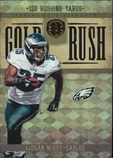 2011 Panini Gold Standard Gold Rush Eagles Football Card #14 LeSean McCoy/299