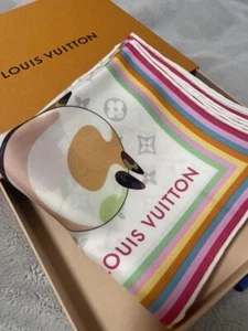 Louis Vuitton × Takashi Murakami LV x TM Kare 70 Super Flat Monogram Panda JPN - Foto 1 di 16