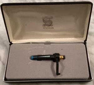 STANTON GROOVEMASTER II CARTRIDGE AND GENUINE GROOVEMASTER GAL STYLUS IN CASE - Picture 1 of 9