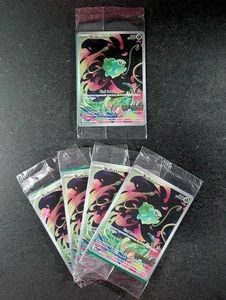 2025 Pokemon Mega Evolution MEG EN 133/132 BULBASAUR Lots Of 5 Box Topper Promo - Picture 1 of 3