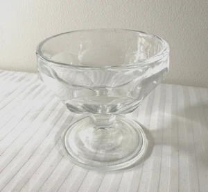 Platos de postre de vidrio prensado Sherbet cuencos marca Libbey - Imagen 1 de 9