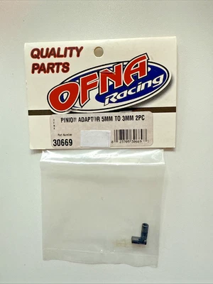 OFNA PINION ADAPTOR 5mm TO 3mm (2 PC) 30669 NEW OLD INVENTORY - Image 1 of 3