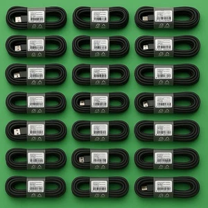 21x USB TYP C Schnell Turbo Ladekabel Datenkabel Kabel Schwarz Typ A - Typ C - Zdjęcie 1 z 3