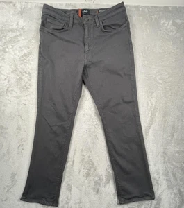 34 Heritage Jeans Mens 35x30 Gray Charisma Comfort Rise Classic Stretch Twill - Picture 1 of 8