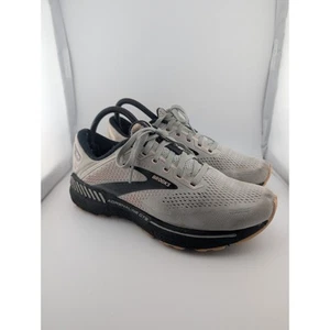 Brooks Size 9 Adrenaline GTS Running Shoes Grey Black Sneakers - Picture 1 of 15