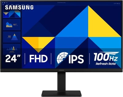 Samsung 24" S3 S30GD IPS LED FHD 100Hz 5ms Monitor HDMI, D-sub LS24D300GANXZA - Image 1 of 4