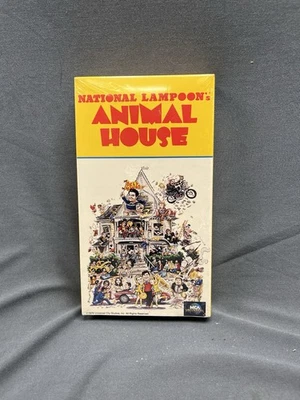 National Lampoons Animal House VHS SEALED Watermarks John Belushi VTG (LOOK) - Image 1 of 4