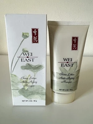 WEI EAST NUEVO China Lotus Mascarilla Anti Envejecimiento Tamaño Completo 3 OZ / 85 G SELLADA Foto 1 de 4