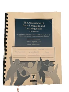 ABLLS Assessment of Basic Language and Learning Skills Partington Sundberg ABA - Picture 1 of 1