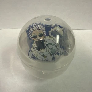 NEW Satoru Gojo A Jujutsu Kaisen Kaigyoku Gyokusetsu Keychain Capsule Gashapon - Picture 1 of 7
