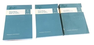 Mercedes-Benz W123 Service Manuals Set 3 Volumes Chassis Body Engine OEM 1982 - Picture 1 of 11