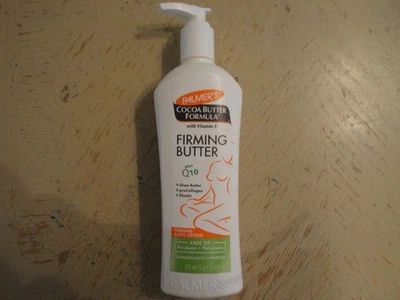 Fórmula de manteca de cacao Palmer's con vitamina E + cuerpo de mantequilla reafirmante Q10 #R97 Foto 1 de 2