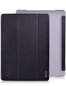 Devia Light Grace Leather Case for iPad (2017) and iPad Pro 9.7 - Black - Picture 1 of 5