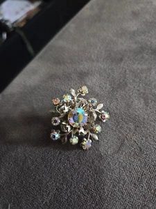 Lucille Ball Owned Worn 50's Iridescent Rhinestone from Stylist Sydney Guilaroff - Picture 1 of 8