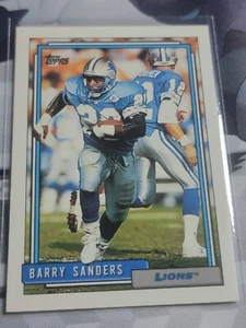 BARRY SANDERS 1992 Topps #300. LIONS - Picture 1 of 2