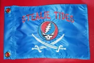 Personalisiertes Grateful Dead Stealie Piraten Segelboot ATV UTV Jeep KAYAK - Bild 1 von 11