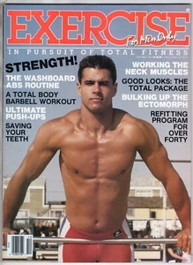 Exercise For Men Only Magazine Oct 1988 Body Building Beefcake Fitness Health - Imagen 1 de 2
