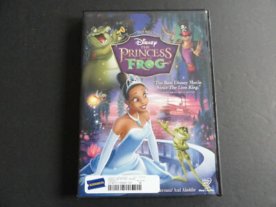 PRINCESS AND THE FROG - DISNEY (BLOCKBUSTER RENTAL DVD)  - Image 1 of 4