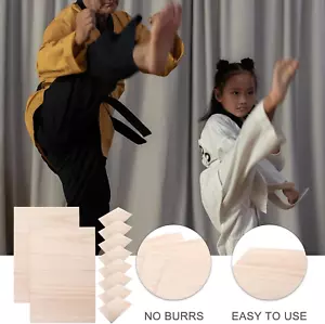 10 Stück Taekwondo Bruchbrett, wiederzerbrechliche Stanzbretter Holz Trittbrett... - Bild 1 von 12