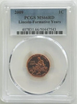 2009 1C PCGS MS66RD Lincoln-Formative Years - Image 1 of 3