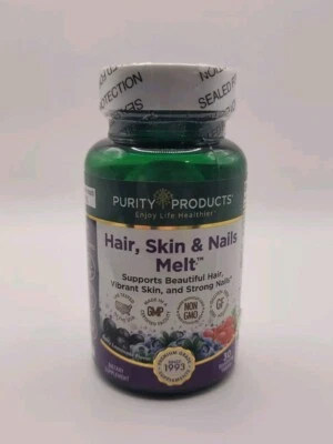 Productos de pureza para derretir cabello, piel y uñas 30 pestañas disolventes sabor limonada bayas Foto 1 de 3