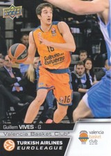 2015-16 Upper Deck Euroleague Basketball #E38 Guillem Vives 