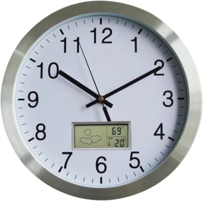 Radio Controlled Wall Clock Automatic Time Change, Wall Clock - Bild 1 von 4