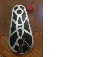 Chrome Harley Mad Dog Design Pulley Guard Air cooled Vw dune buggy baja race - Picture 1 of 2