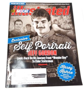 Nascar Illustrated Magazine Jeff Gordon Self Portrait Kasey Kahne Poster - Picture 1 of 5