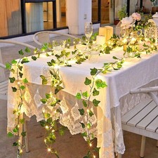 LED String Lights 5M 50LED Maple Leaf Garland Christmas Fairy Lights for Home 