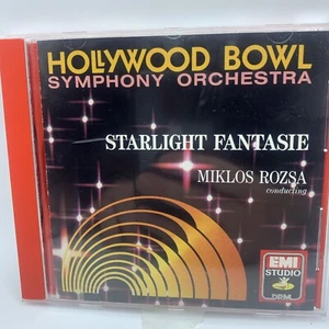 Miklos Rozsa The Hollywood Bowl Symphony Orchestra Starlight Fantasie Audio CD - Picture 1 of 4