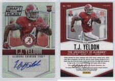 2015 Panini Prizm Collegiate Draft Picks Silver TJ Yeldon #144 Rookie Auto RC