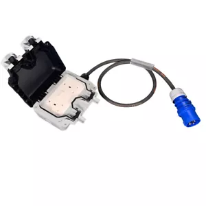 Enchufe de 16 amperios a 13 amperios 2 velocidades enchufe, adaptador de alta resistencia - 1M - 20M - Imagen 1 de 10