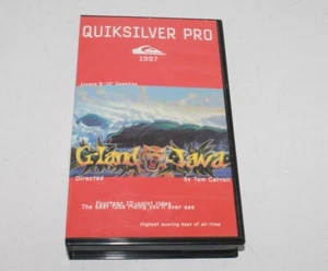 Quiksilver Pro 1997 VHS Video Surfing G-Land Jawa Tom Carroll 8/10' Speedies - Picture 1 of 4