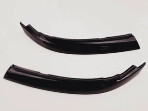 VW T6.1 2019-2024 Gloss Black eyebrows eyelids front headlight headlamps brows - Picture 1 of 9