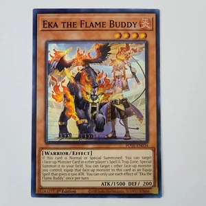 Eka the Flame Buddy - POTE-EN034 - Super Rare - NM - 1st ed - Yugioh - Picture 1 of 2
