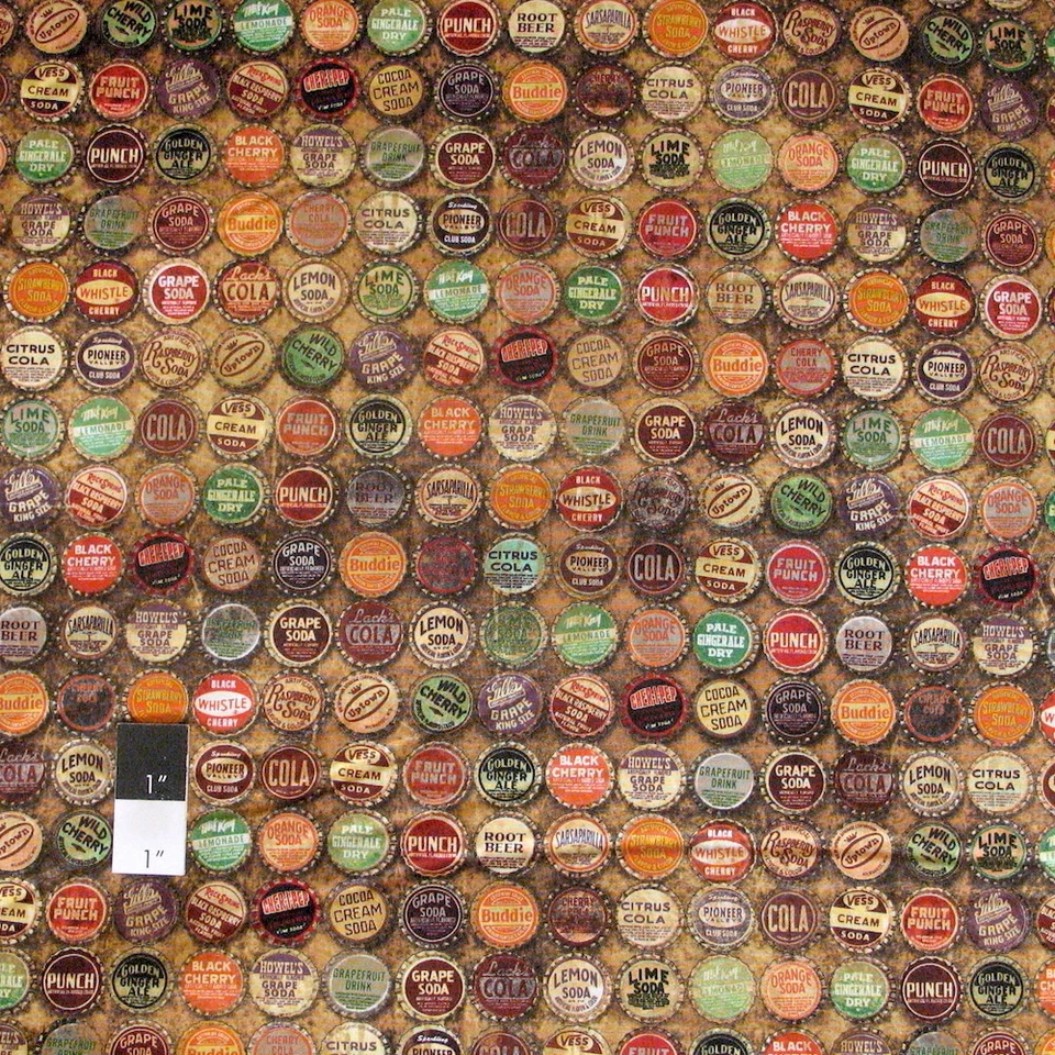 COATS Tim Holtz PWTH024 Top Shop Multi-Color Cotton Fabric By The Yard