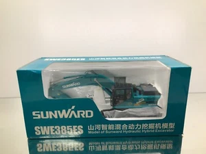 SUNWARD SWE385ES HYDRAULIC TRACK EXCAVATOR CHINA DIECAST -1:35- GOOD IN BOX - Bild 1 von 15