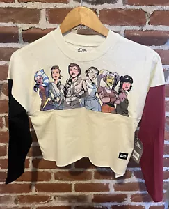 Neu mit Etikett Disney Star Wars Spirit Trikot kurz geschnitten Mädchen Medium 7/8 Leia Rey Ahsoka - Bild 1 von 4