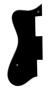 3 Ply Black Pickguard Guitar Parts For Epiphone Dot Lefthanded Guitar - Picture 1 of 5