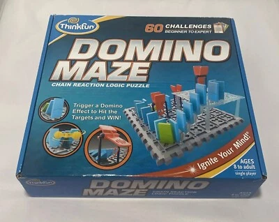 Domino Maze Board Game - Think Fun - Family Fun - Image 1 of 4