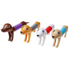 4 Pcs Dog Party Favors Toys Stress Relieving Puppy Puppies Mini