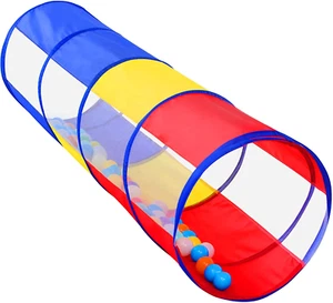 Kids Play Tunnel Toy for Toddlers, Pop up Crawl, Gifts for Baby Infant Children - Picture 1 of 6