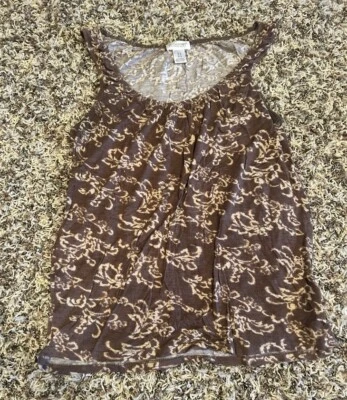 Brown Motherhood Maternity Tank Top - Image 1 of 3