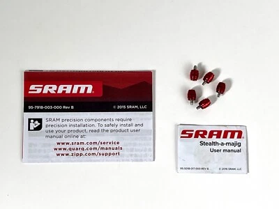 Kit de manguera de freno de disco hidráulico SRAM Stealthamajig 5 púas de manguera 5 accesorios bicicleta Foto 1 de 4